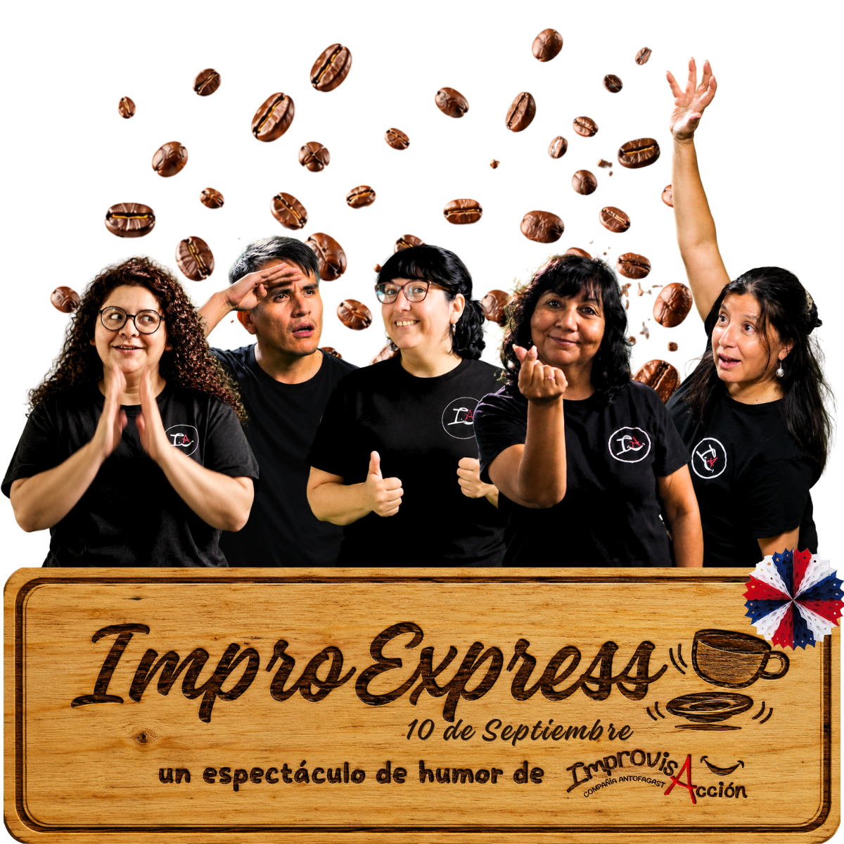 ImproExpress – un espectáculo de humor de ImprovisAcción